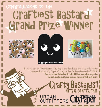 crafty bastard winners all such great companies!